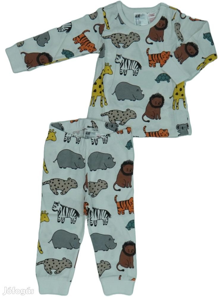 H&M Új (címkés) Fiú Pizsama (Méret: 74)