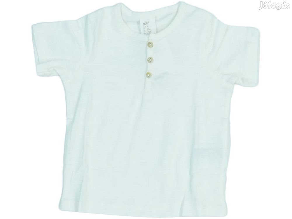 H&M Új (címkés) Fiú Póló (Méret: 74)