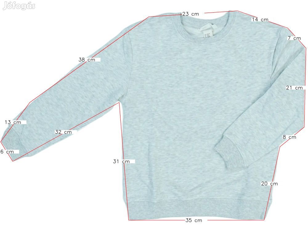 H&M Új (címkés) Fiú Pulóver (Méret: 140)