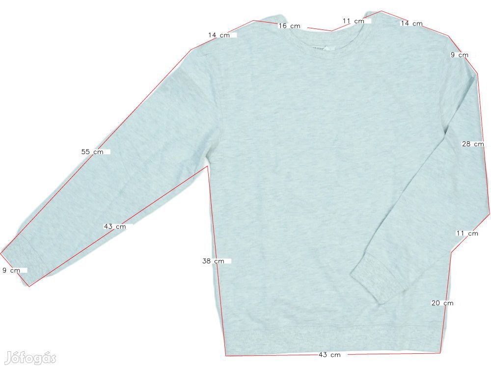 H&M Új (címkés) Fiú Pulóver (Méret: 164)