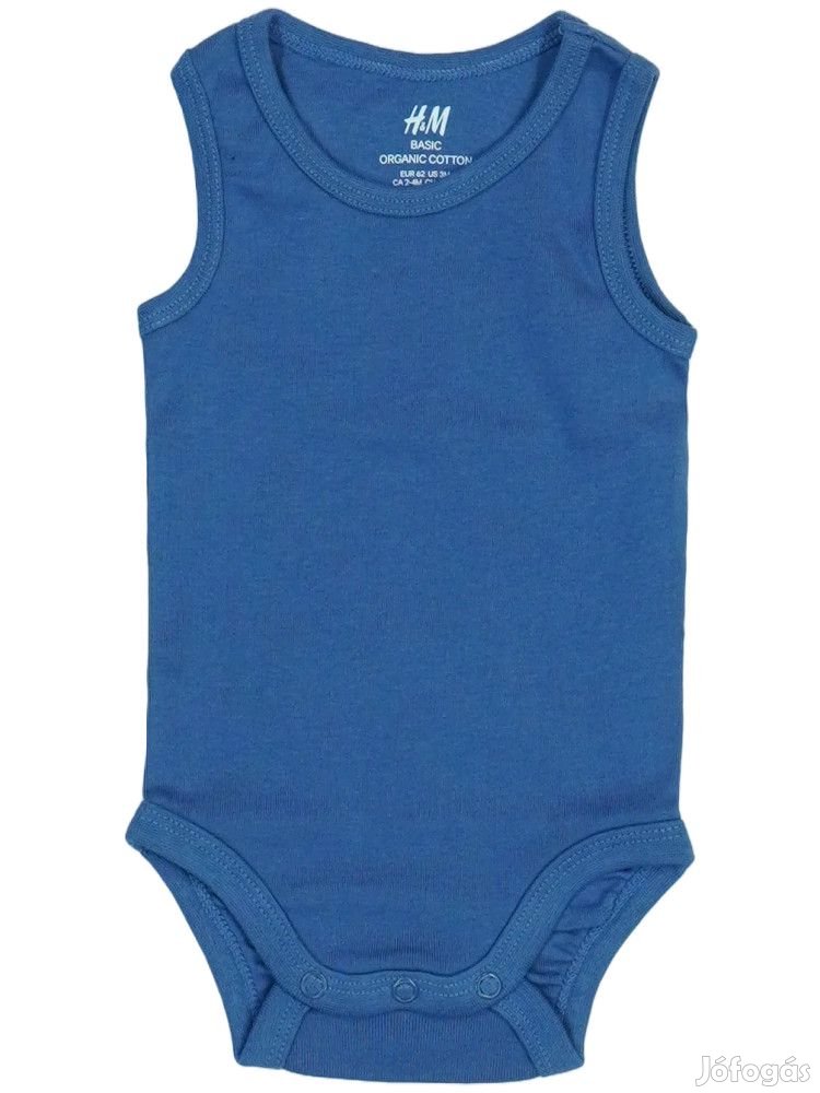 H&M Új (címkés) Fiú Rövid ujjú / ujjatlan body (Méret: 62)