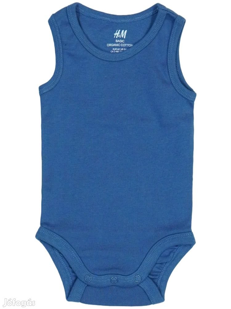 H&M Új (címkés) Fiú Rövid ujjú / ujjatlan body (Méret: 62)