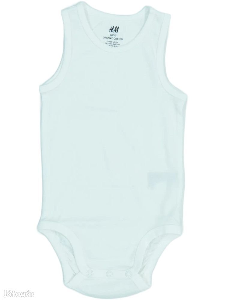 H&M Új (címkés) Fiú Rövid ujjú / ujjatlan body (Méret: 80)