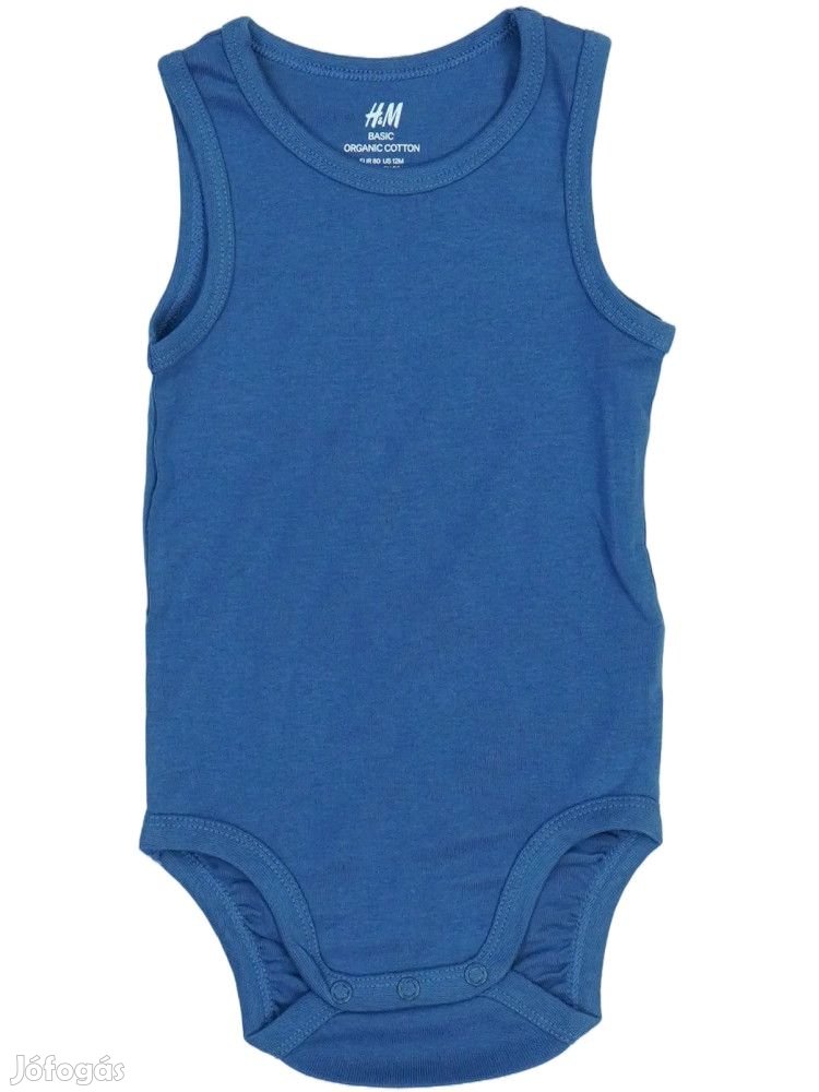 H&M Új (címkés) Fiú Rövid ujjú / ujjatlan body (Méret: 80)
