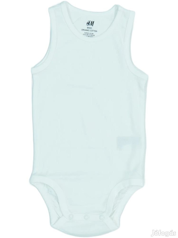 H&M Új (címkés) Fiú Rövid ujjú / ujjatlan body (Méret: 80)