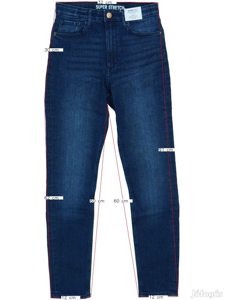 H&M Új (címkés) Lány Farmernadrág (Méret: 152)