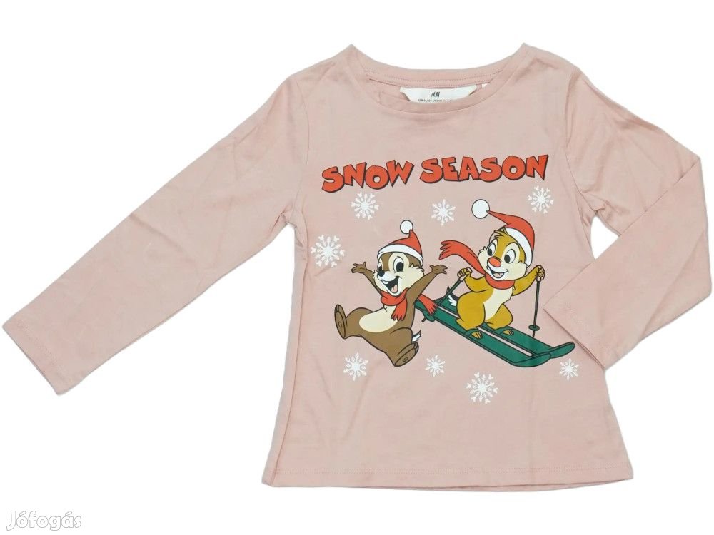 H&M Új (címkés) Lány Hosszú ujjú felső (Méret: 104)