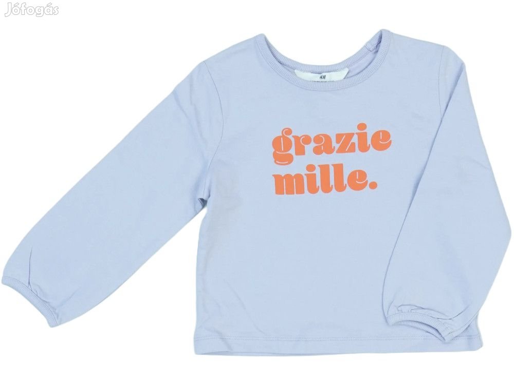 H&M Új (címkés) Lány Hosszú ujjú felső (Méret: 104)