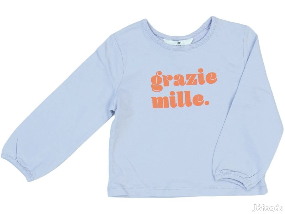 H&M Új (címkés) Lány Hosszú ujjú felső (Méret: 104)