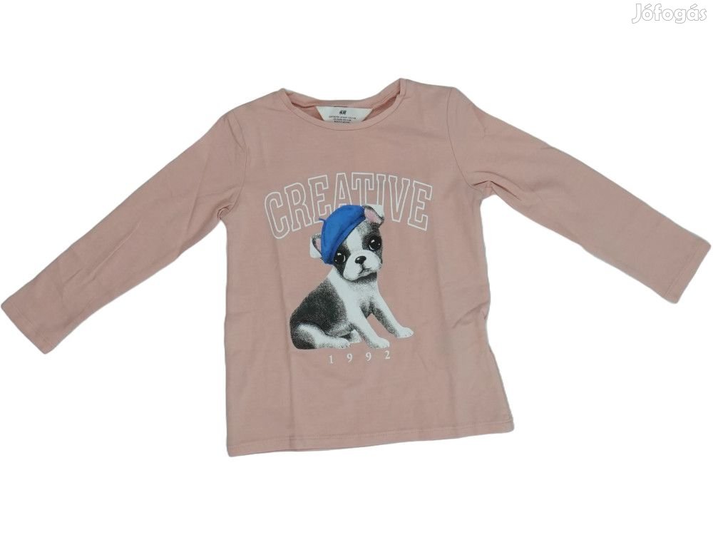 H&M Új (címkés) Lány Hosszú ujjú felső (Méret: 104)