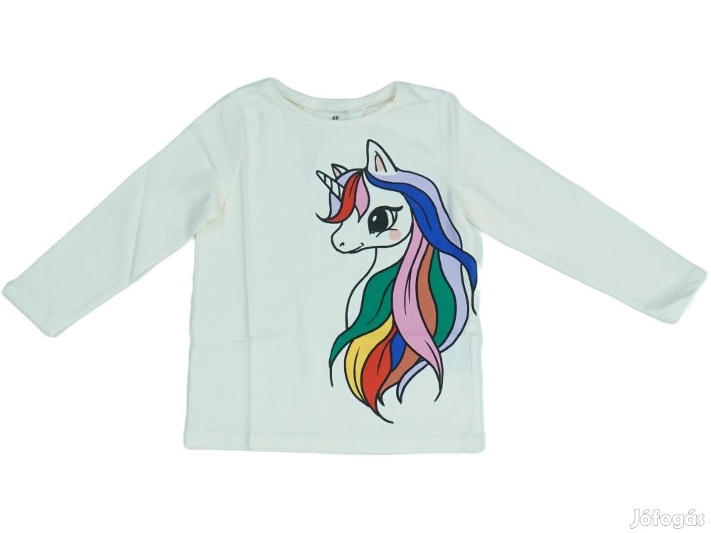 H&M Új (címkés) Lány Hosszú ujjú felső (Méret: 104)