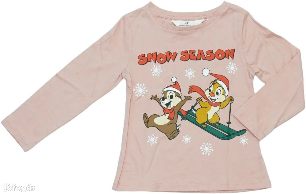 H&M Új (címkés) Lány Hosszú ujjú felső (Méret: 104)