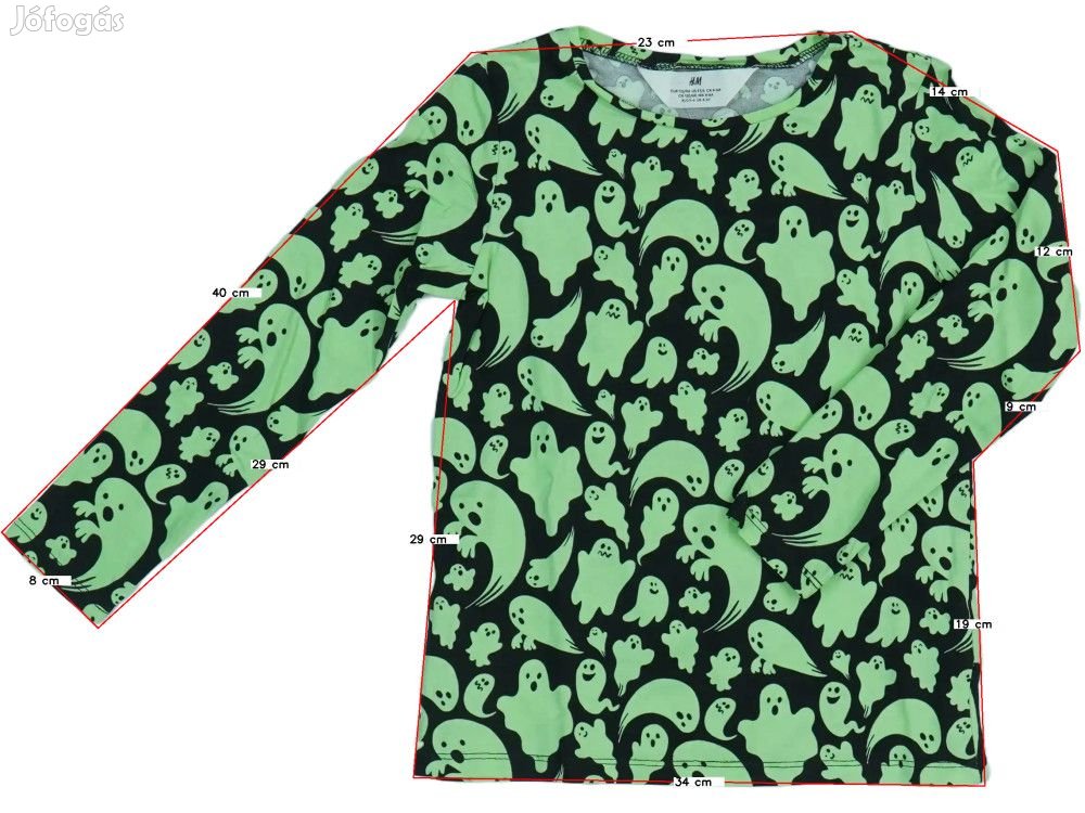 H&M Új (címkés) Lány Hosszú ujjú felső (Méret: 116)