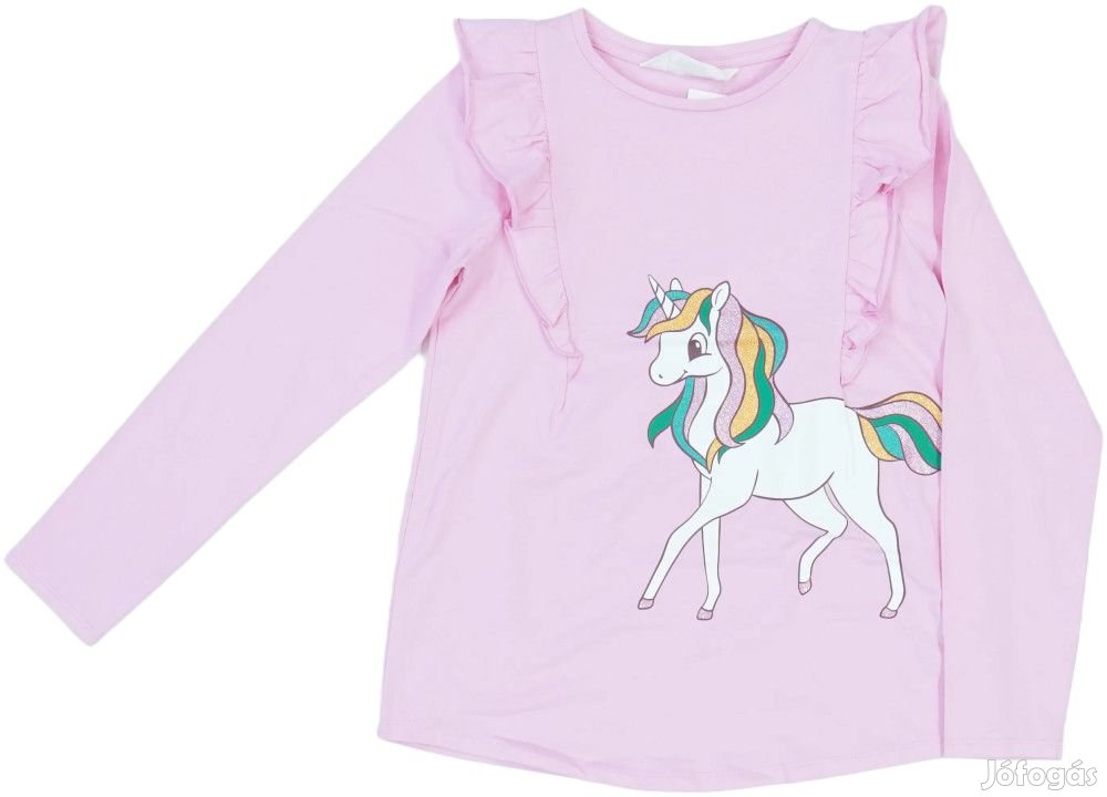 H&M Új (címkés) Lány Hosszú ujjú felső (Méret: 140)