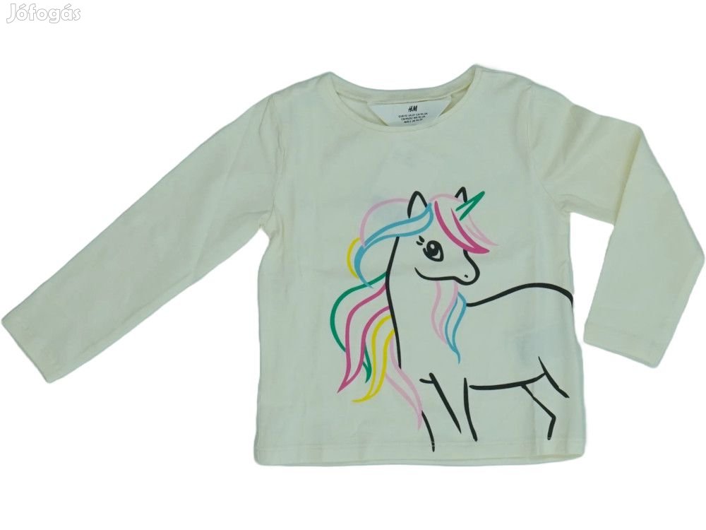 H&M Új (címkés) Lány Hosszú ujjú felső (Méret: 140)