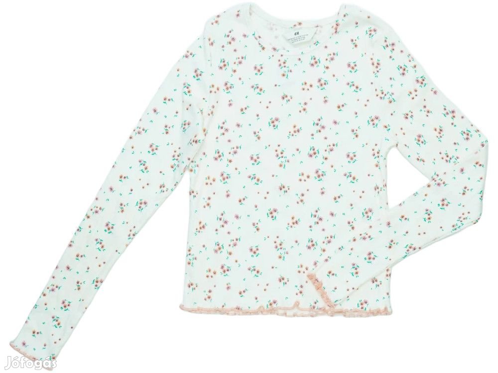 H&M Új (címkés) Lány Hosszú ujjú felső (Méret: 164)