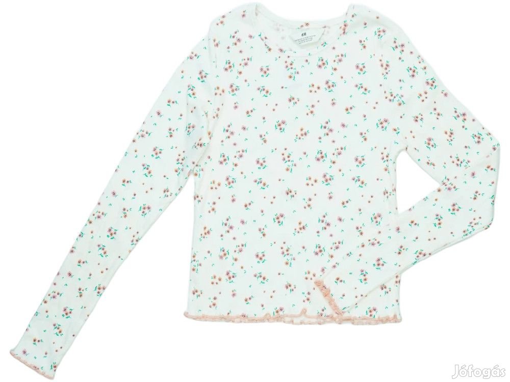 H&M Új (címkés) Lány Hosszú ujjú felső (Méret: 164)