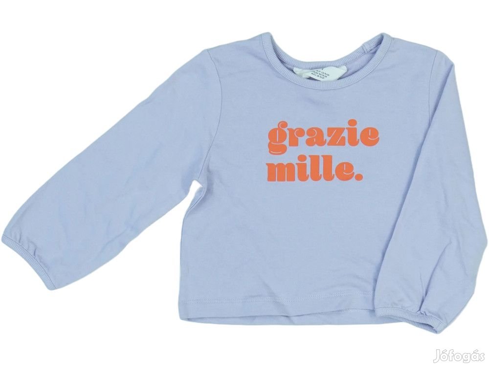 H&M Új (címkés) Lány Hosszú ujjú felső (Méret: 92)