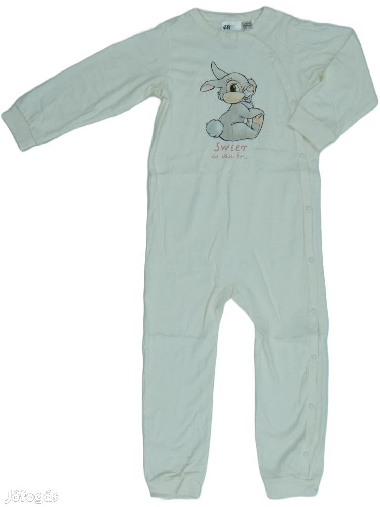 H&M Új (címkés) Lány Hosszú ujjú rugdalózó (Méret: 104)