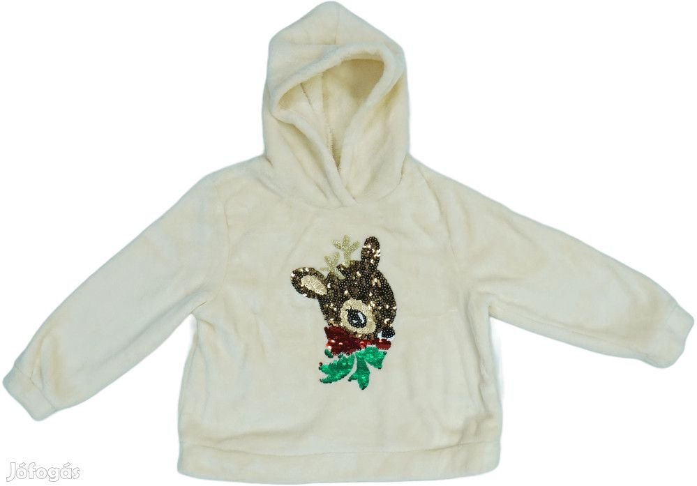 H&M Új (címkés) Lány Kapucnis pulóver (Méret: 116)