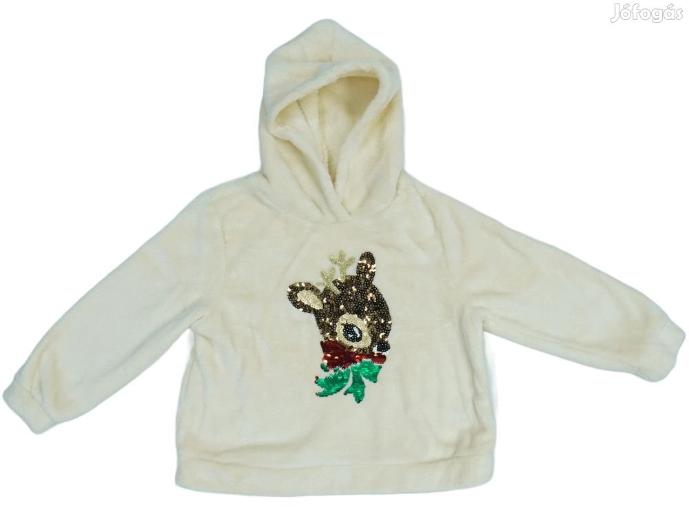 H&M Új (címkés) Lány Kapucnis pulóver (Méret: 116)