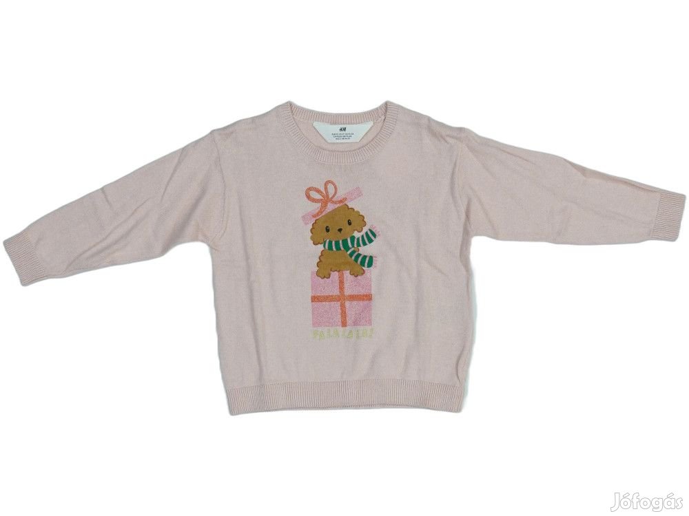 H&M Új (címkés) Lány Kötött pulcsi (Méret: 104)