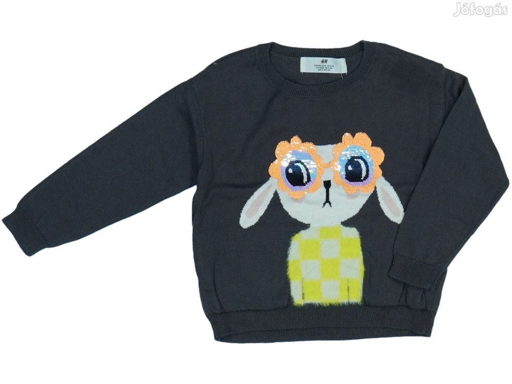 H&M Új (címkés) Lány Kötött pulcsi (Méret: 116)