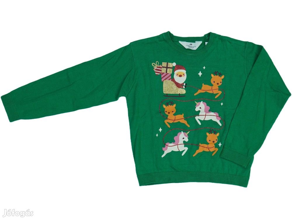 H&M Új (címkés) Lány Kötött pulcsi (Méret: 128)