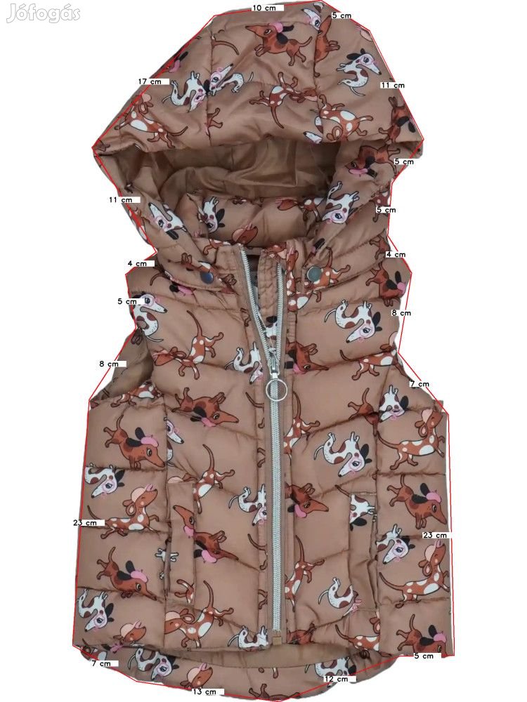 H&M Új (címkés) Lány Mellény (Méret: 116)