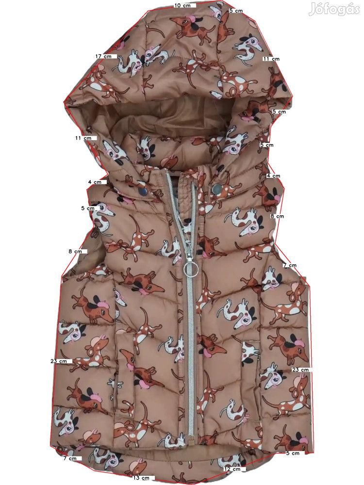 H&M Új (címkés) Lány Mellény (Méret: 128)
