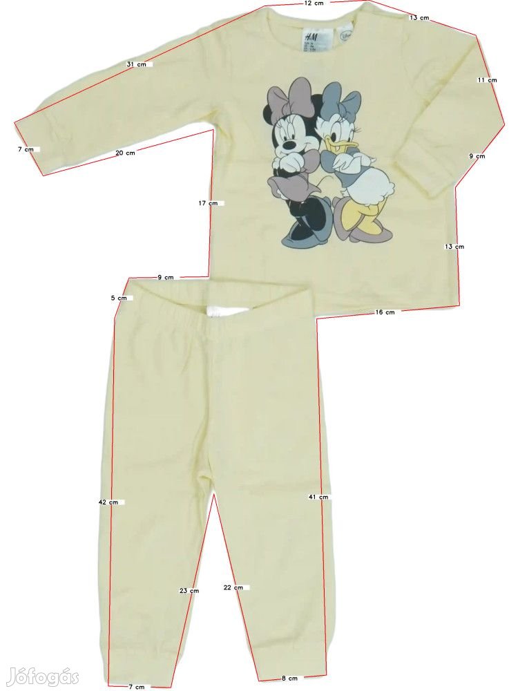 H&M Új (címkés) Lány Pizsama (Méret: 74)