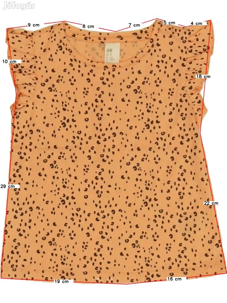 H&M Új (címkés) Lány Póló (Méret: 98)
