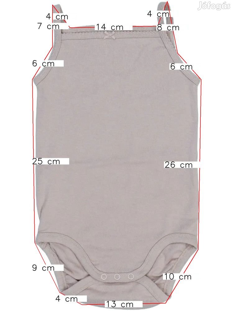 H&M Új (címkés) Lány Rövid ujjú / ujjatlan body (Méret: 92)