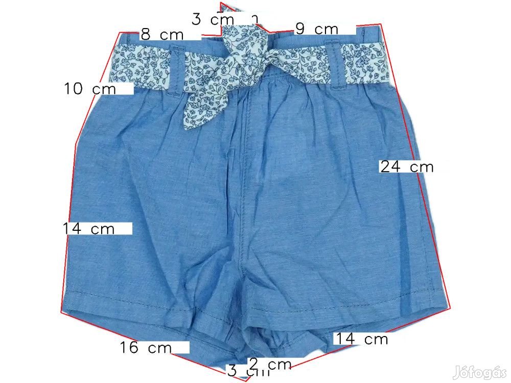 H&M Új (címkés) Lány Rövidnadrág (Méret: 86)