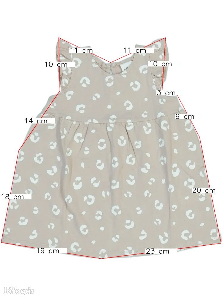 H&M Új (címkés) Lány Ruha (Méret: 68)