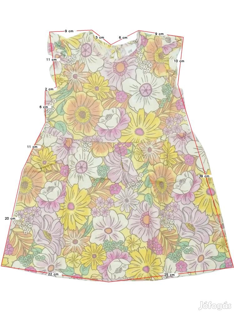 H&M Új (címkés) Lány Ruha (Méret: 92)