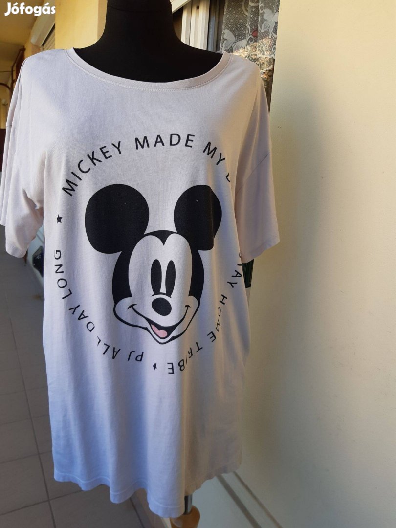 H&M XL-es drapp,Mickey női póló