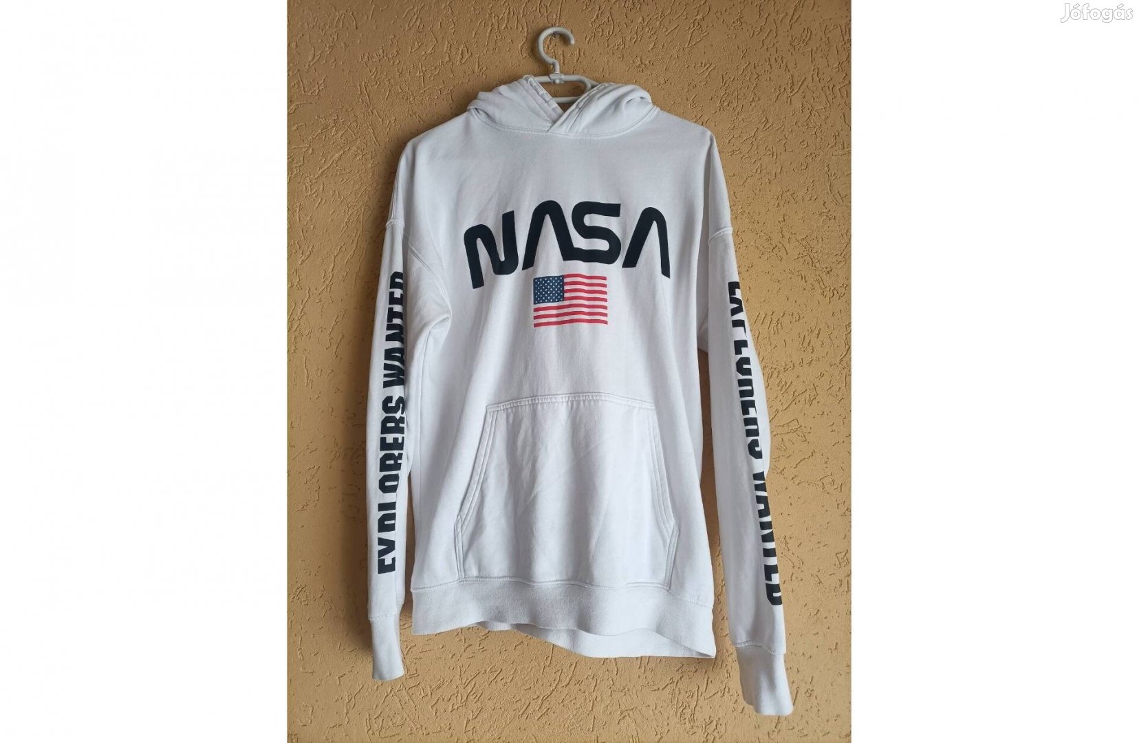 H&M, NASA kapucnis pulóver. S/M