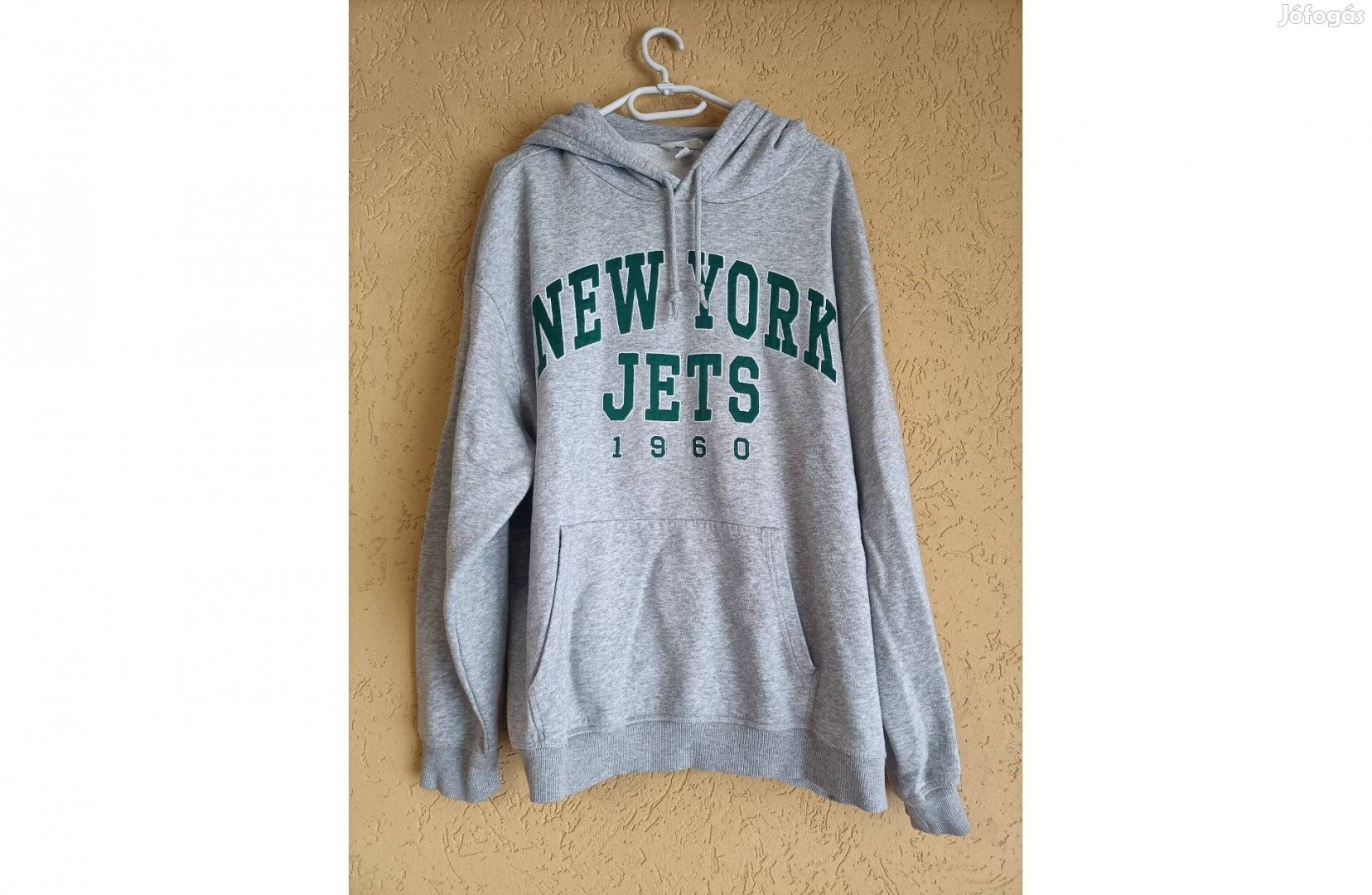 H&M, New York Jets NFL, kapucnis pulóver. XL
