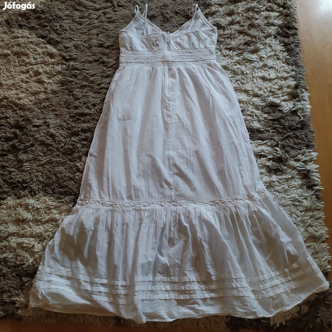 H&M álomszép fehér női maxi ruha 36