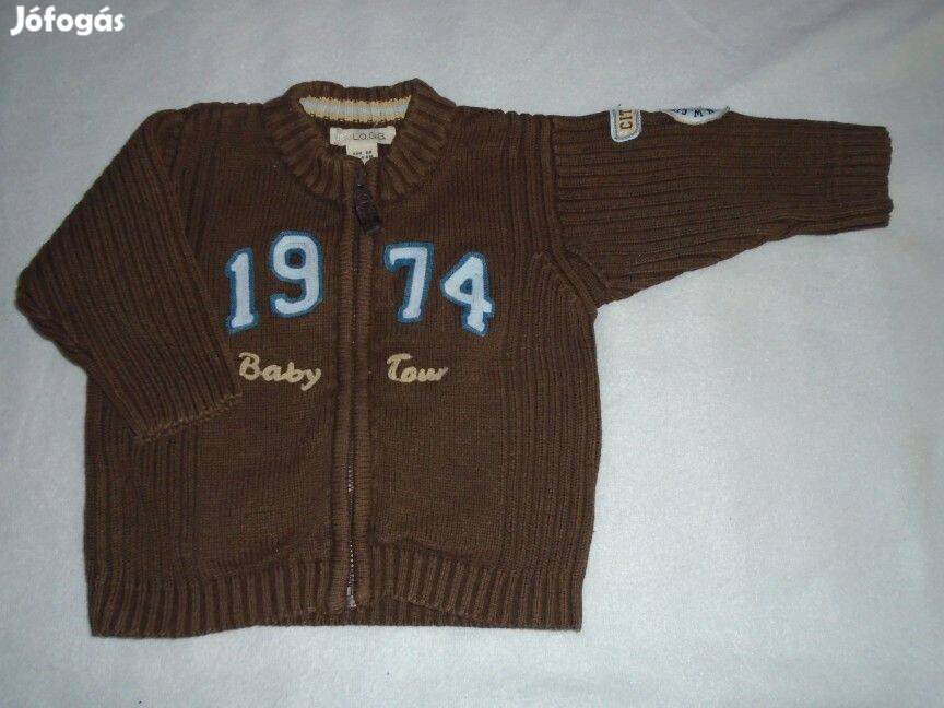 HM barna pulóver cipzáras kardigán 4-6 hó méret 68