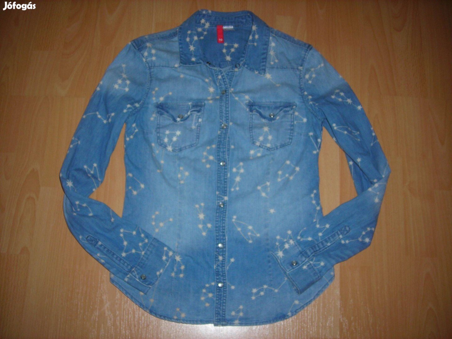 H&M csillagos női farmer ing 36