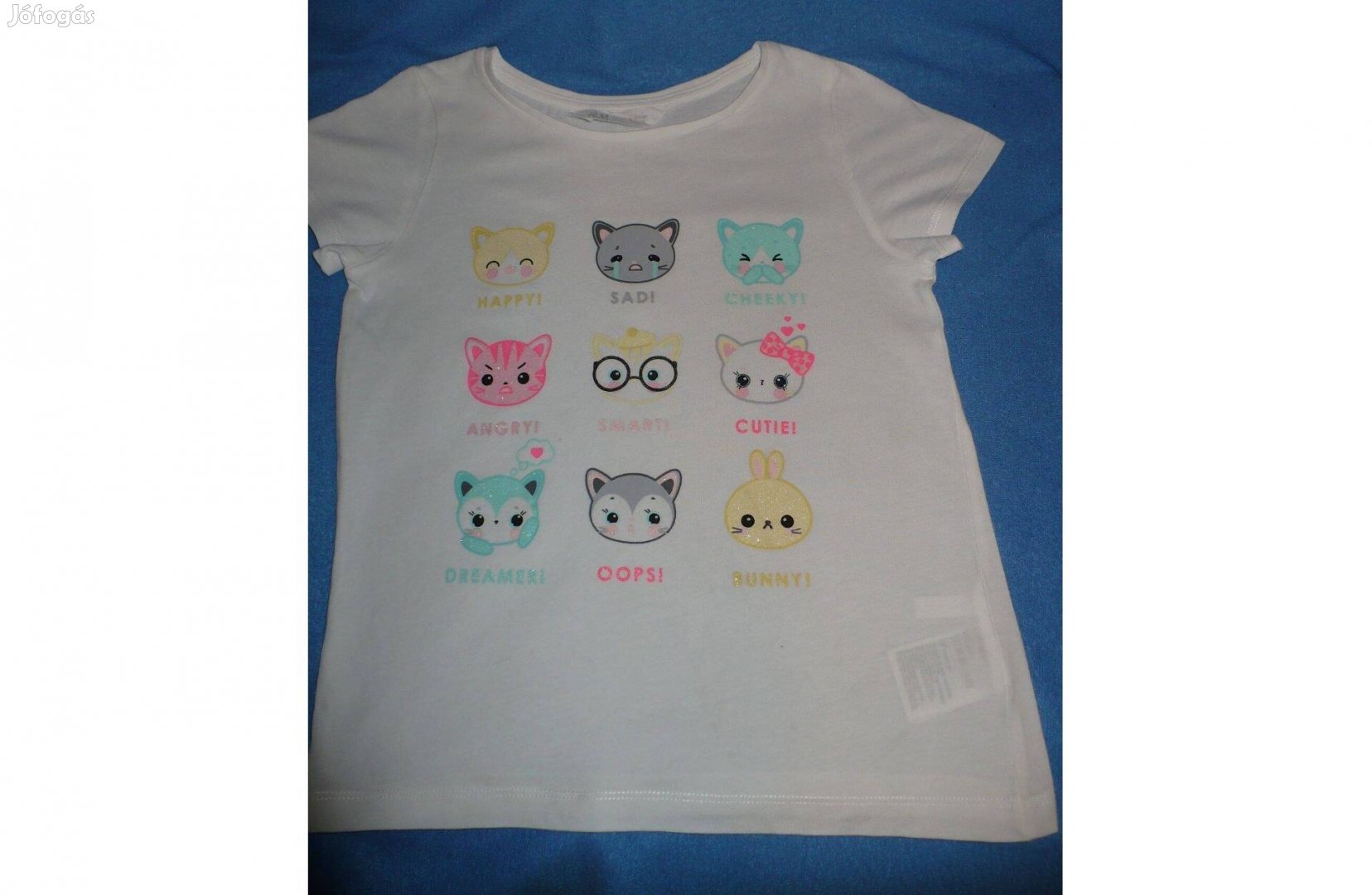HM-es kislány póló, 122-128-as méret