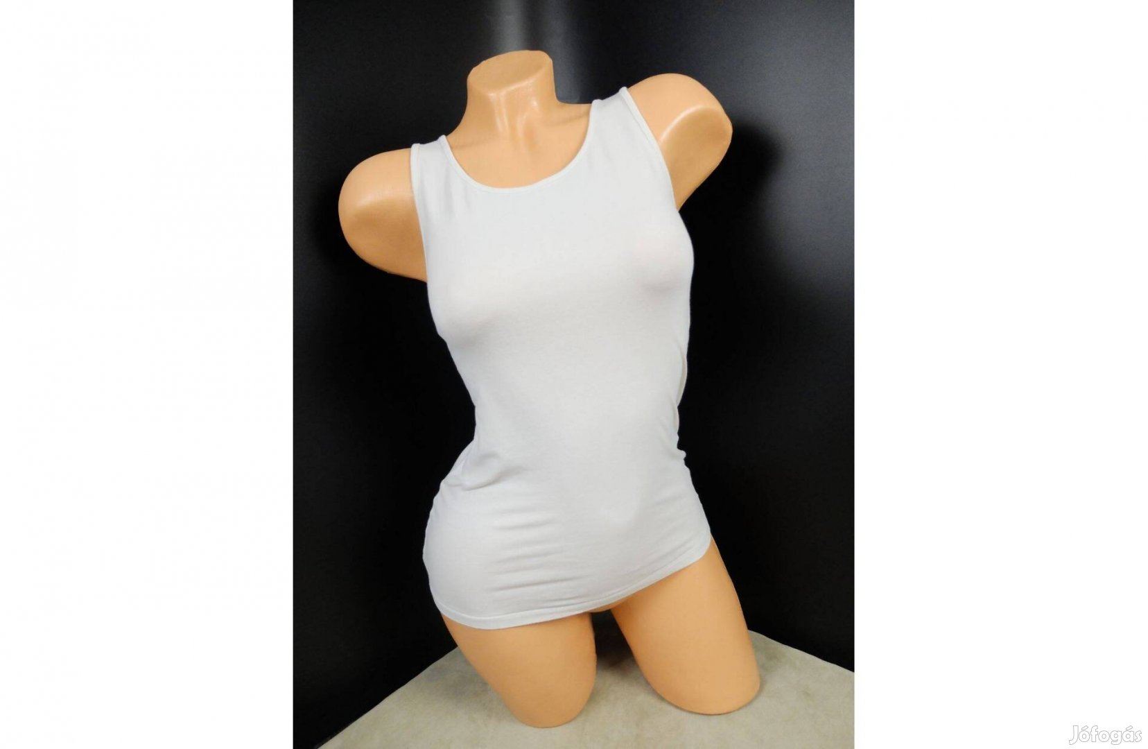 HM fehér ujjatlan gyerek póló felső trikó