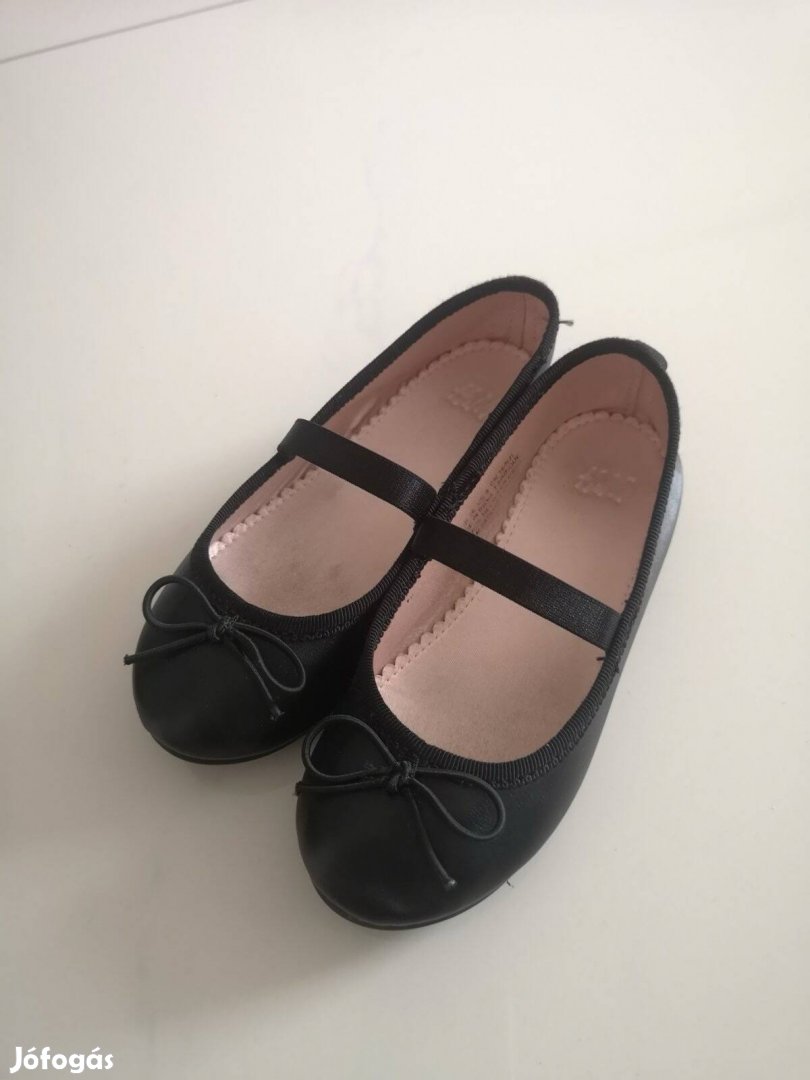 H&M fekete balerina cipő 26 Btph: 16,5 cm