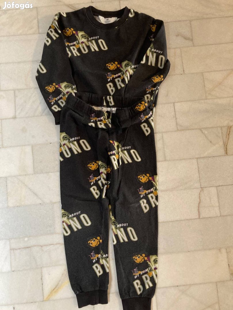 HM fekete melegítő együttes 128-as eladó