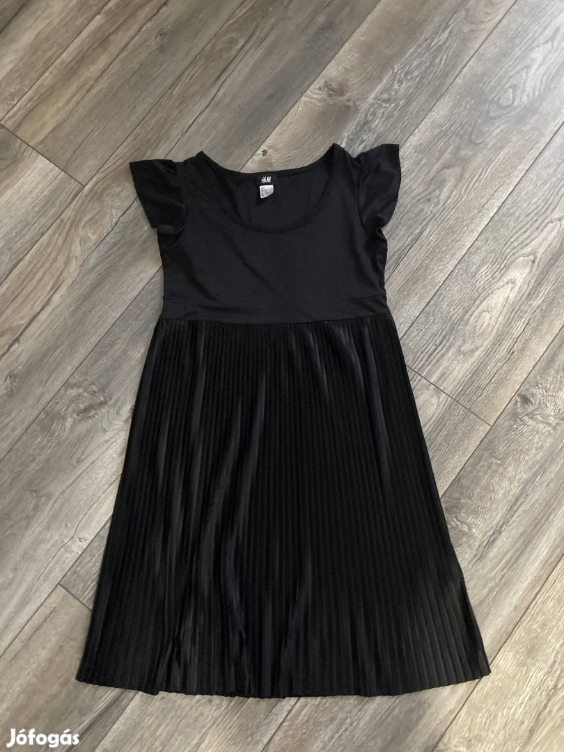 H&M fekete ruha Xs/S új 
