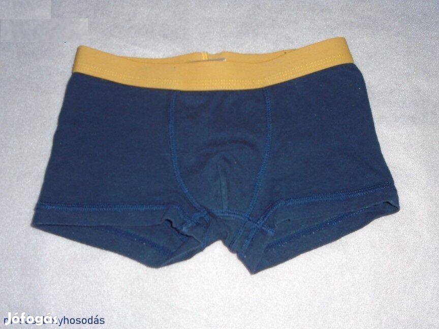 H&M kék boxernadrág 4-6 évesre (méret 110 / 116) boxeralsó