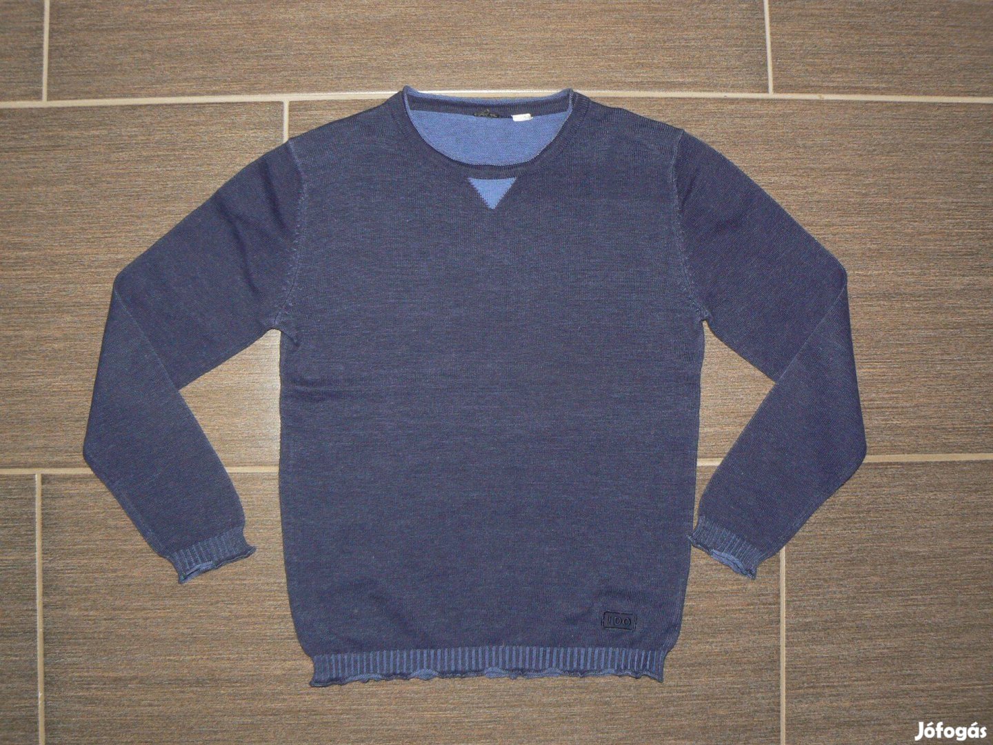 H&M kisfiú 122-128 vékony finomkötött pulóver, felső Hibátlan!