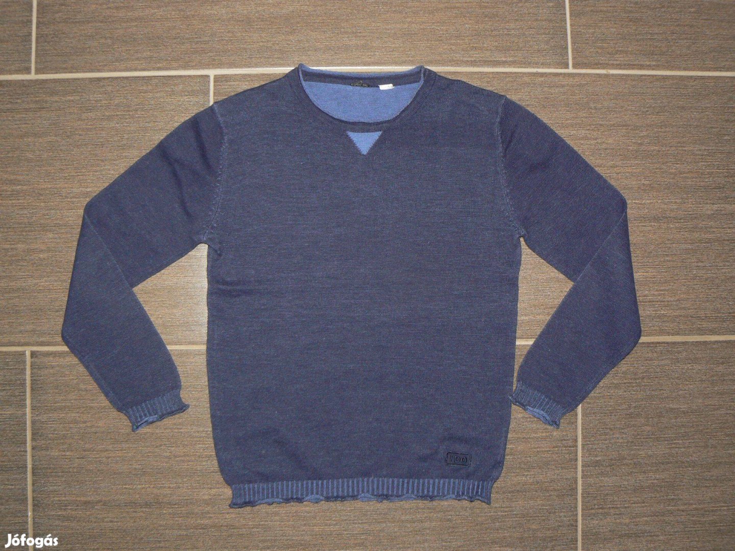 H&M kisfiú 122-128 vékony finomkötött pulóver, felső Hibátlan!